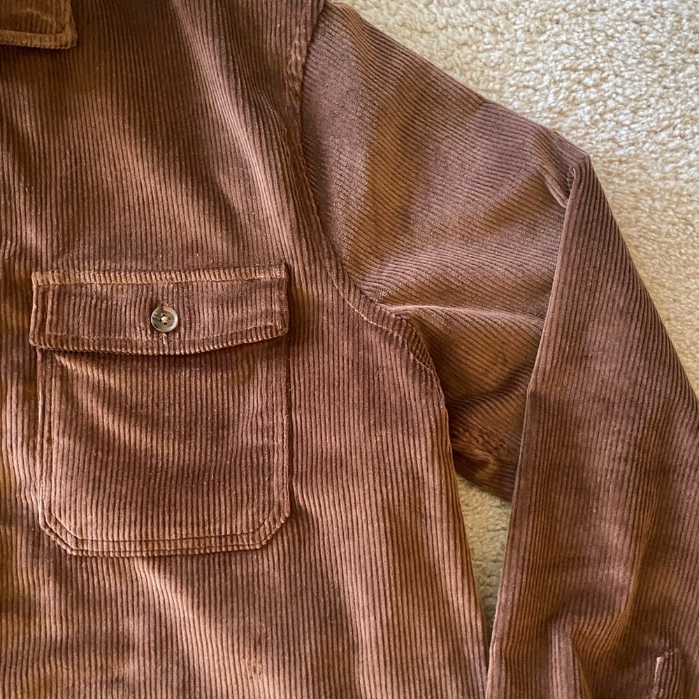 Express Brown Button Jacket - image 6